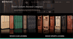 Desktop Screenshot of allwoodlockers.com