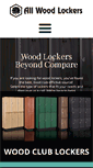 Mobile Screenshot of allwoodlockers.com